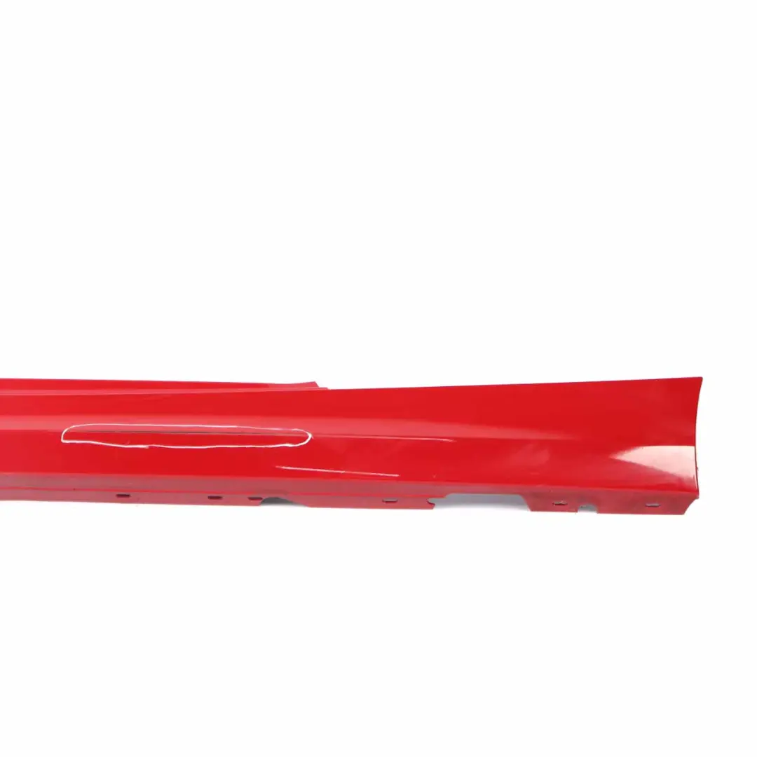 BMW E81 Side Skirt  Sill Strip Left N/S E82 E88 Karmesinrot Crimson Red - A61