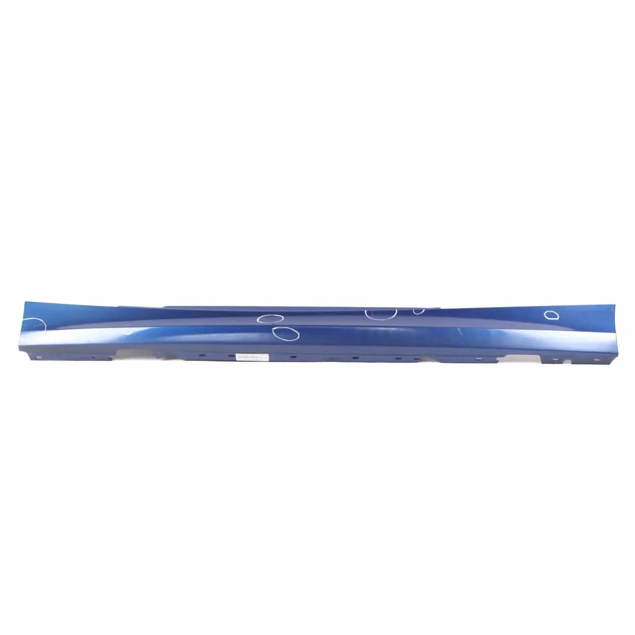 BMW E81 E82 E88 Sill Strip Side Skirt Left N/S Montegoblau Blau Blue - A51