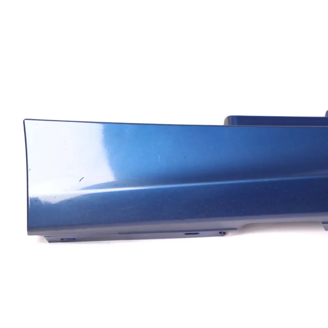 BMW 1 E81 E82 E88 6 Sill Strip Side Skirt Left N/S Montegoblau Blue - A51