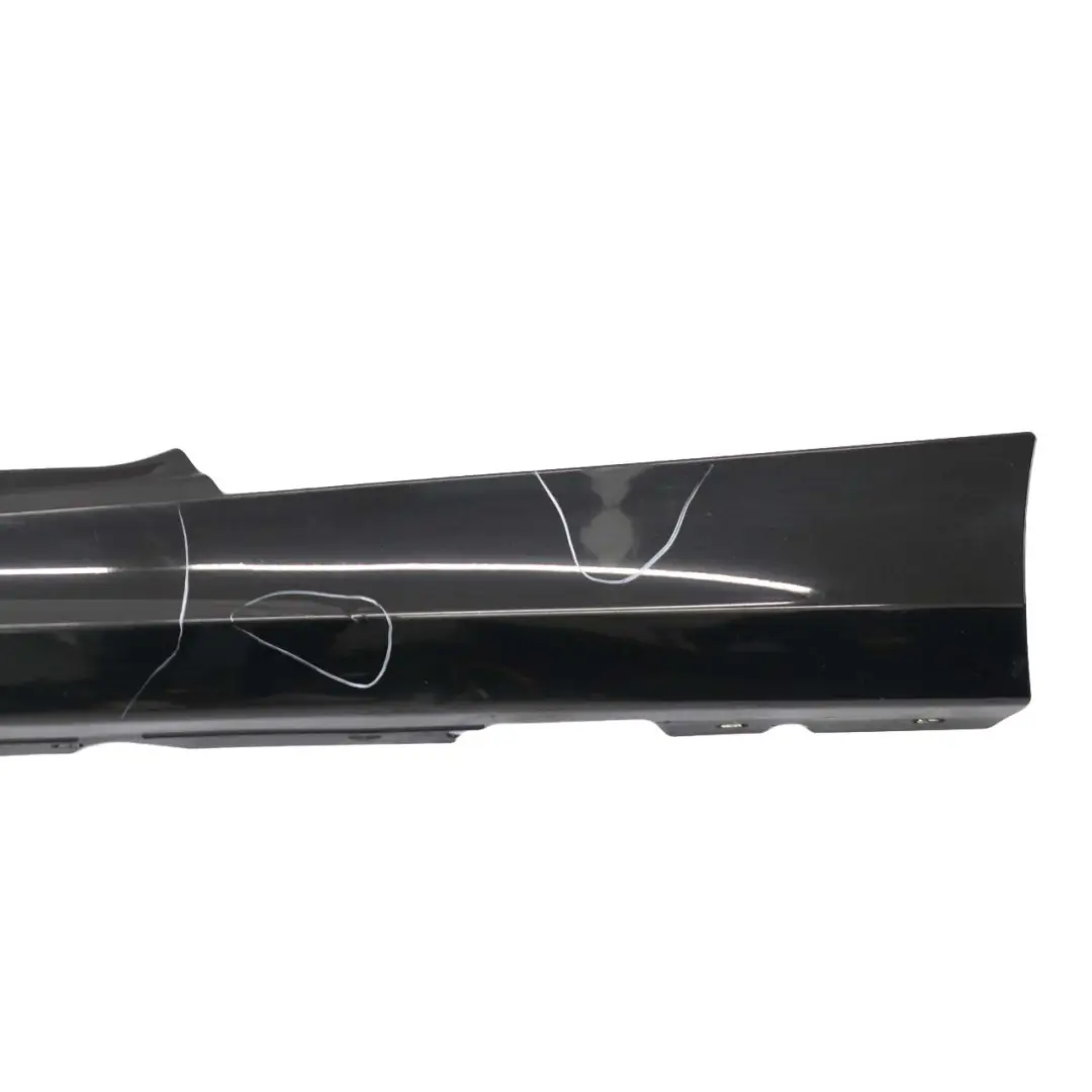 BMW 1 E81 E82 E88 3 Sill Strip Side Skirt Left N/S Schwarz 2 Black - 668