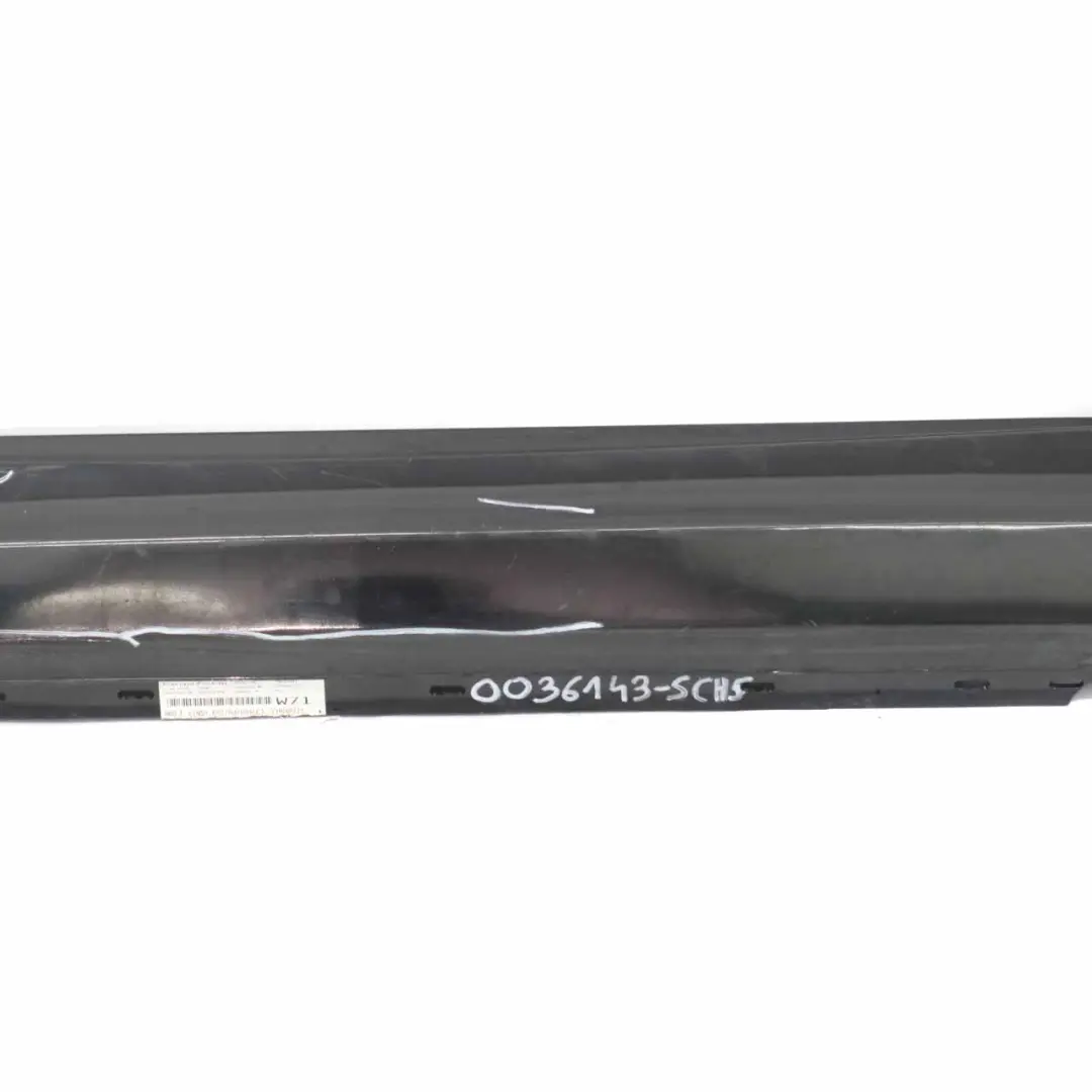 BMW E81 E82 Side Skirt Sill Strip Left N/S E88 Schwarz 2 Black - 668