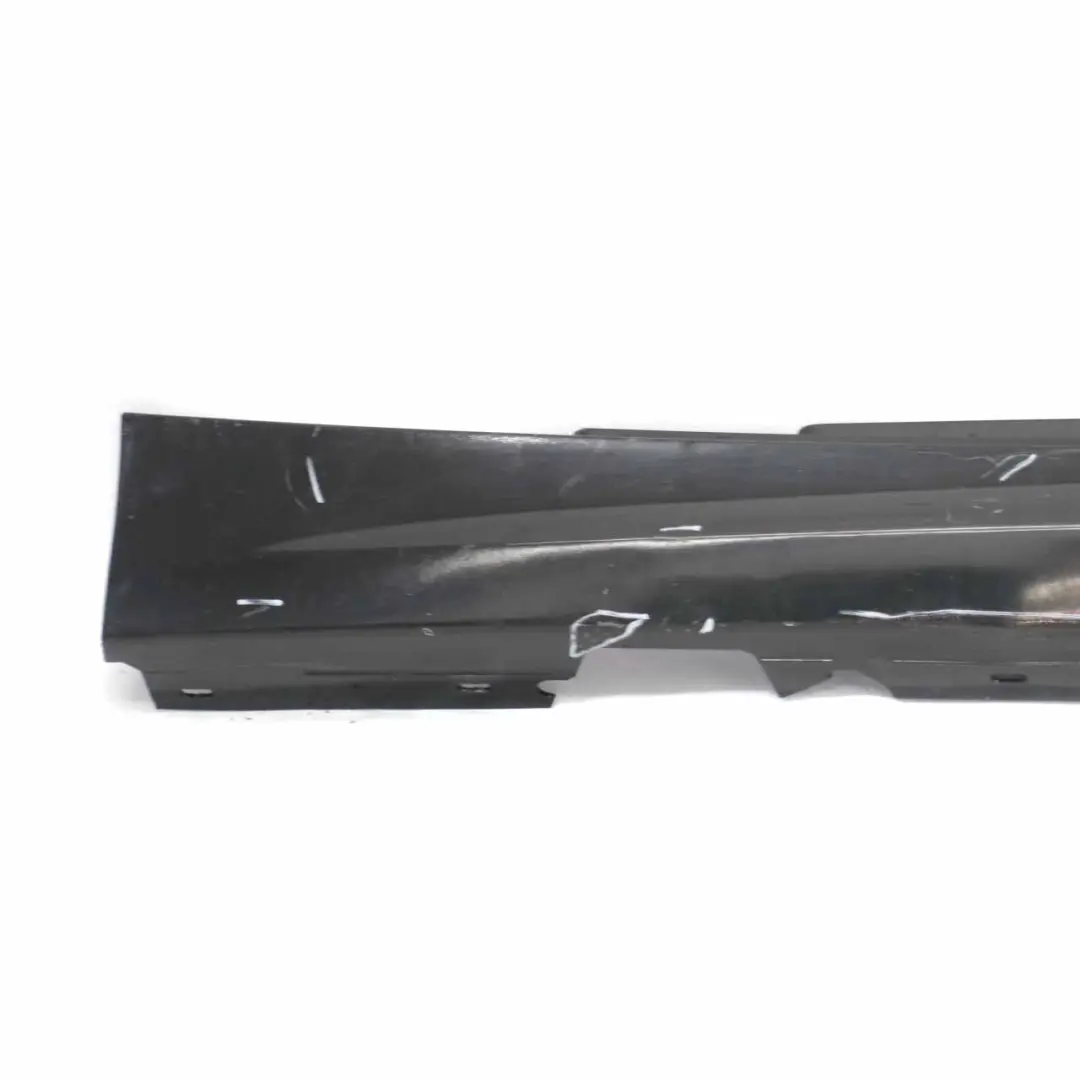 BMW E81 E82 Side Skirt Sill Strip Left N/S E88 Schwarz 2 Black - 668