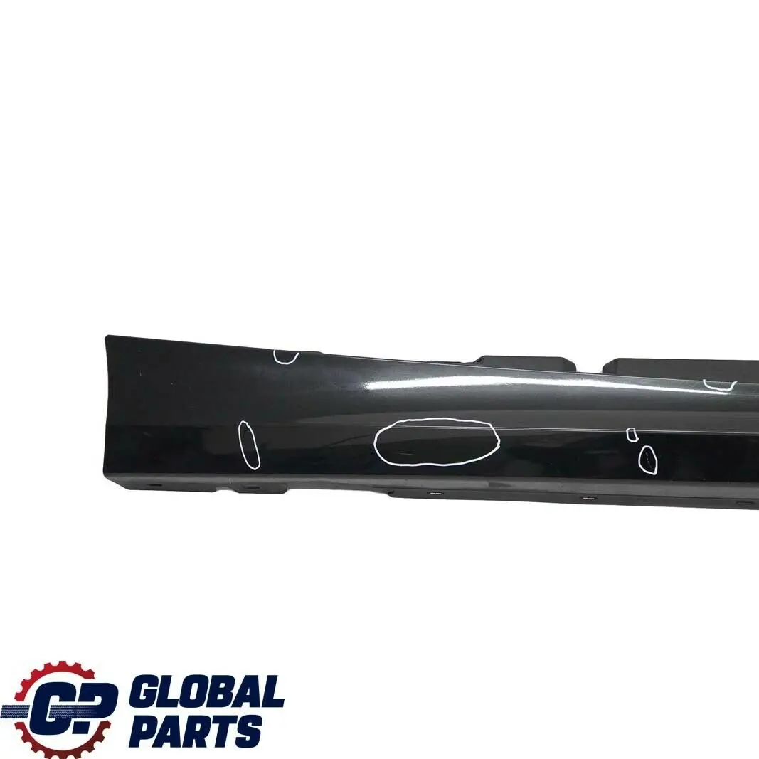 BMW E87 LCI Sill Strip Side Skirt Right O/S Black Sapphire Metallic 475 0036144