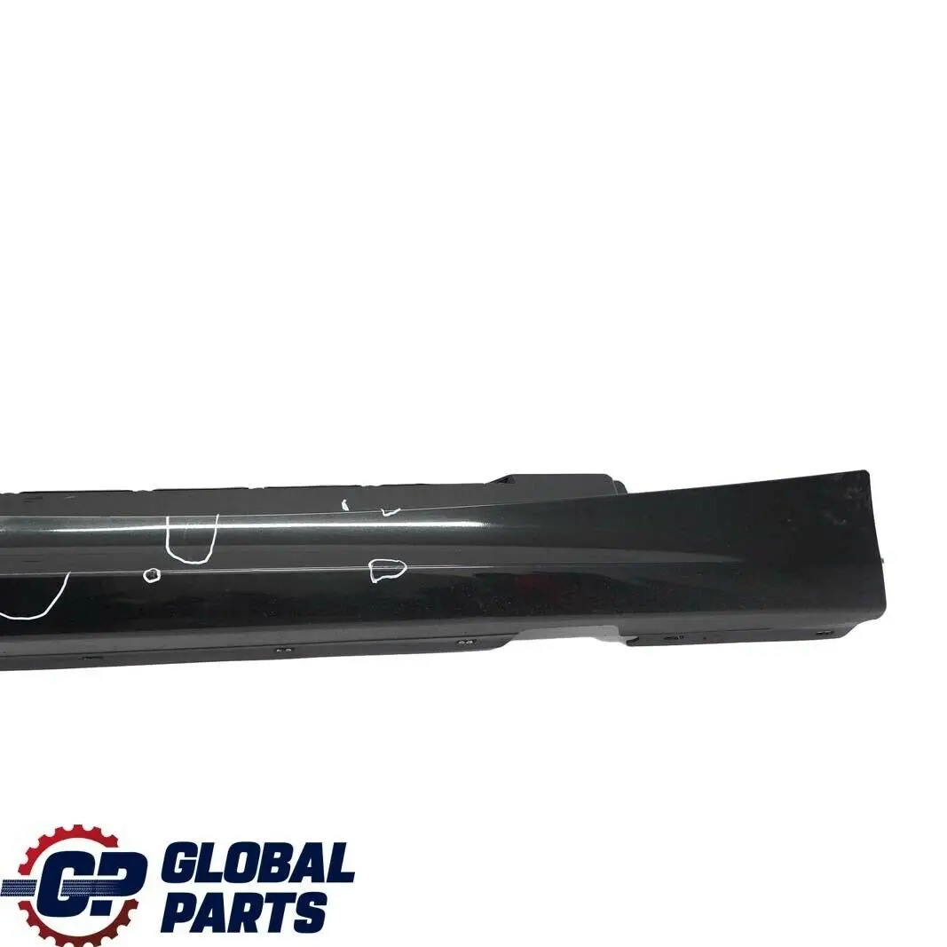 BMW E87 LCI Sill Strip Side Skirt Right O/S Black Sapphire Metallic 475 0036144