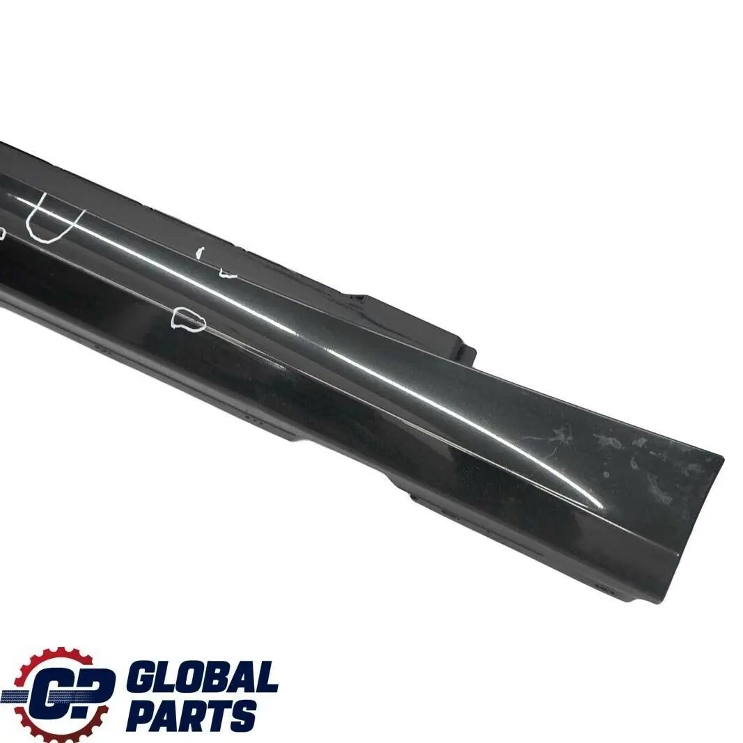 BMW E87 LCI 8 Sill Strip Side Skirt Derecha Negro Zafiro Metalizado - 475