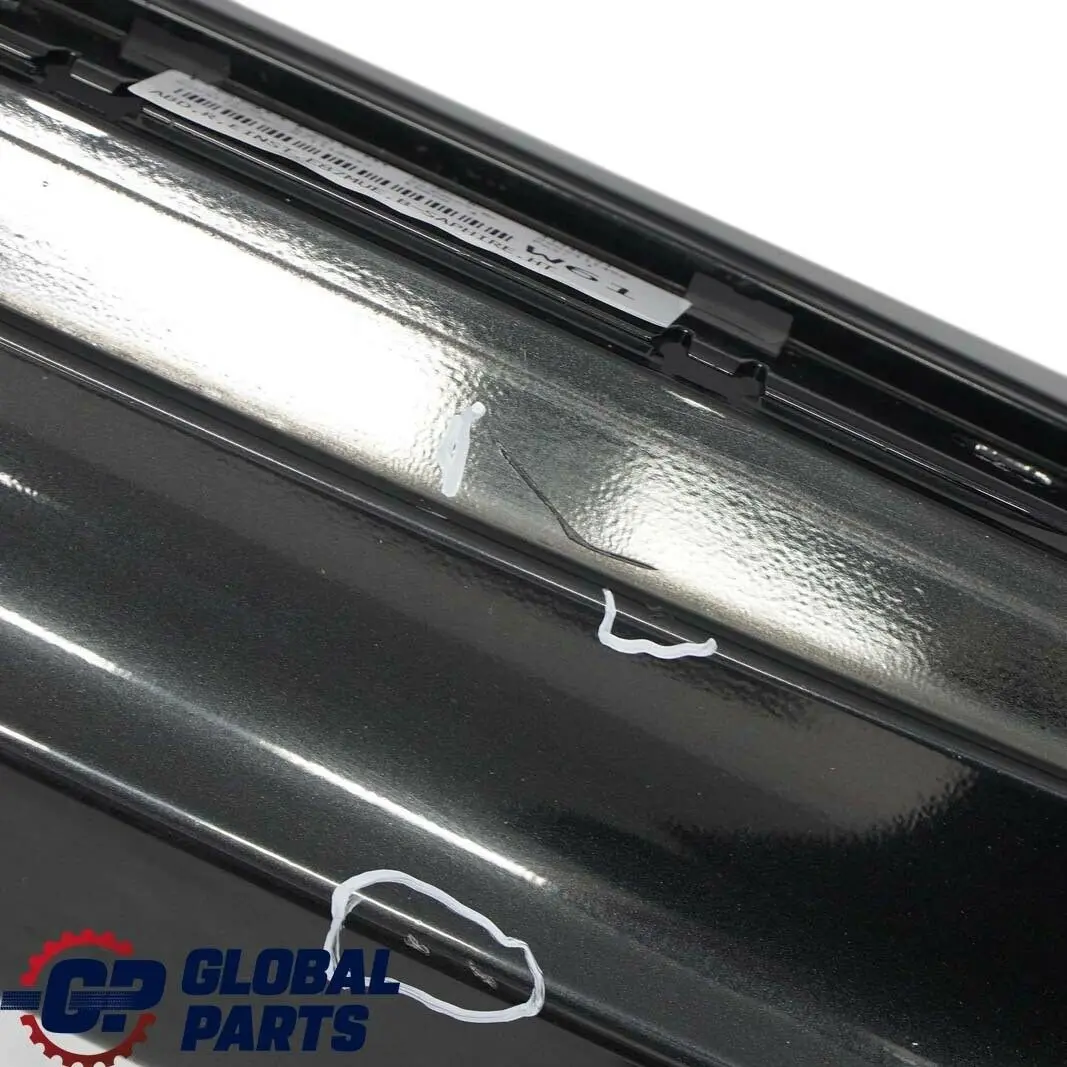 BMW E87 LCI 8 Sill Strip Side Skirt Derecha Negro Zafiro Metalizado - 475