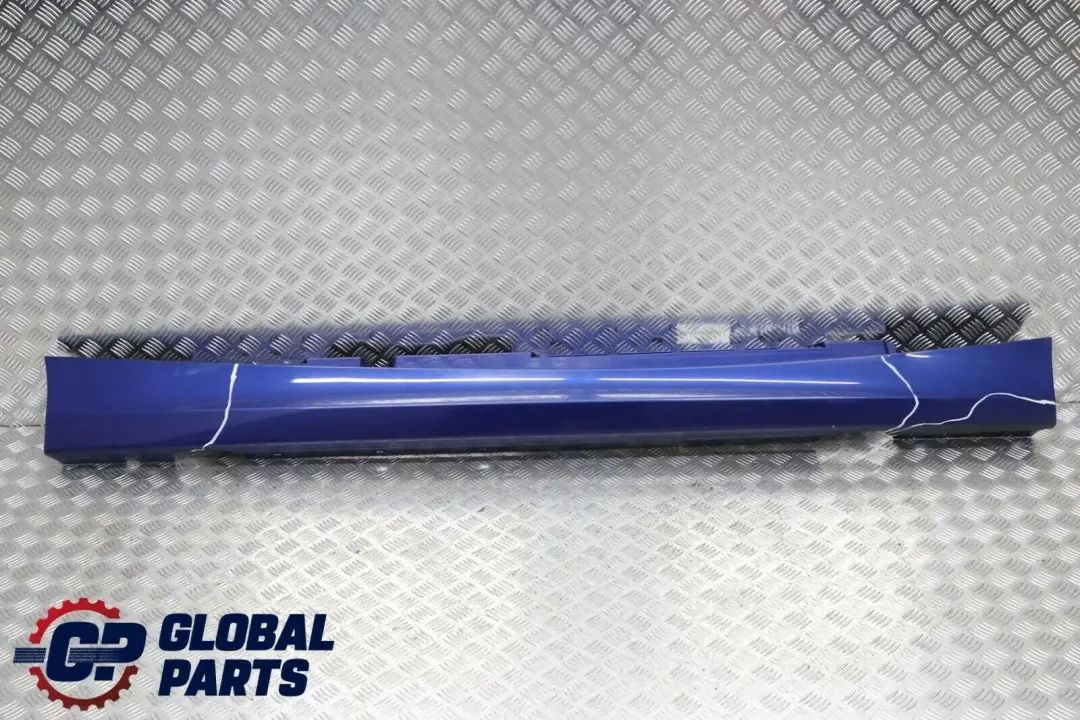 BMW 1 E87 LCI Sill Strip Side Skirt Right O/S Montegoblau Montego Blau - A51