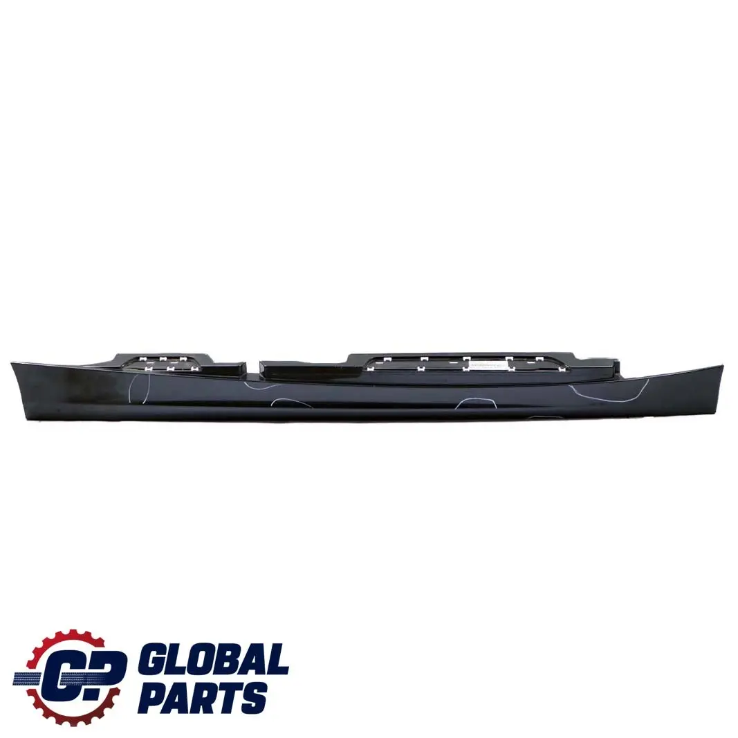 BMW E87 LCI E87N Cover Sill Strip Side Skirt Right O/S Black Sapphire Metallic