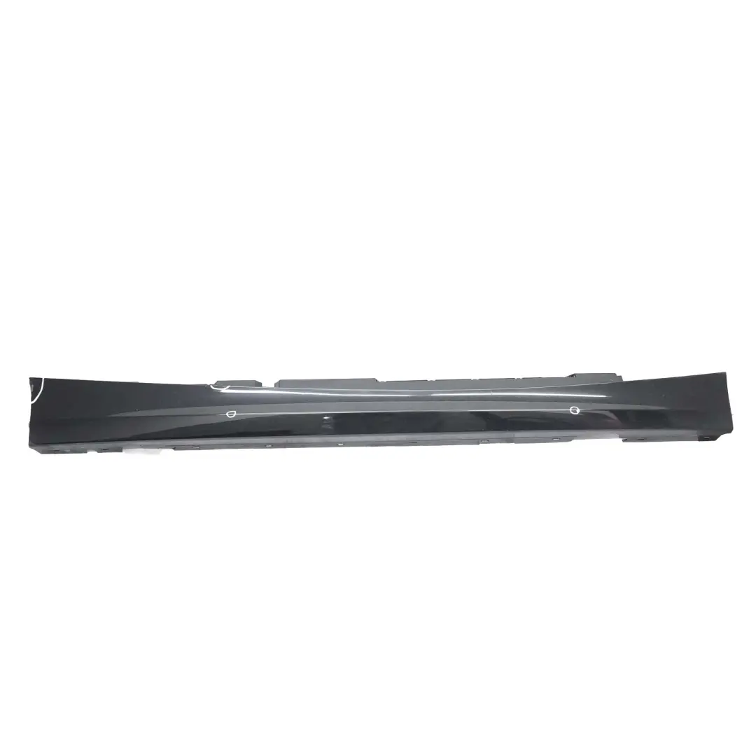 BMW E87 LCI Bas de Porte Couverture Seuil Droite Noir Sapphire Metallique De