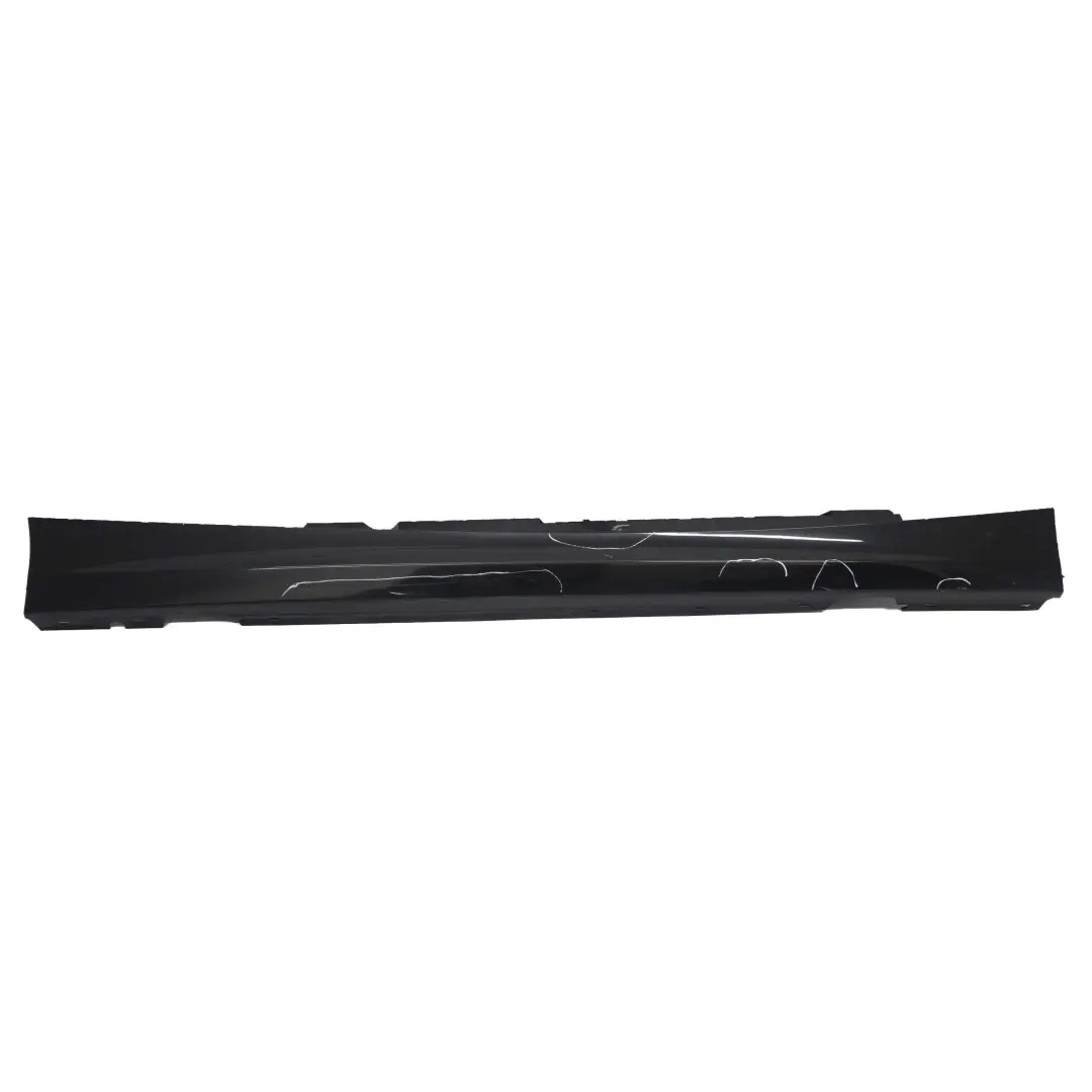 BMW E87 LCI Sill Strip Faldon Lateral Derecho Negro Zafiro Metalizado - 475