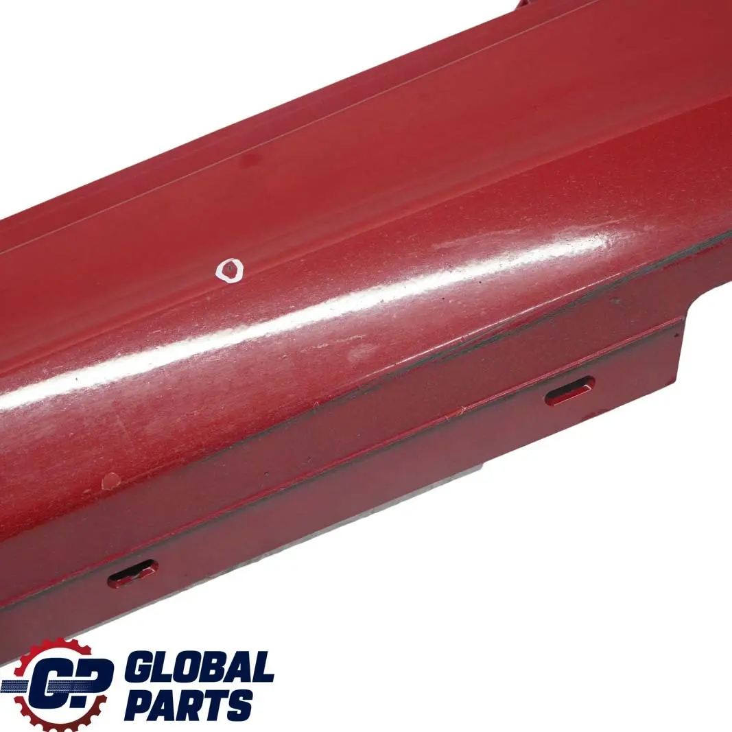 BMW 1 E87 LCI Sill Strip Side Skirt Right O/S Karmesinrot Crimson Red - A61