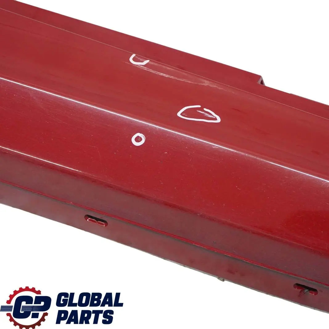 BMW 1 E87 LCI Sill Strip Side Skirt Right O/S Karmesinrot Crimson Red - A61