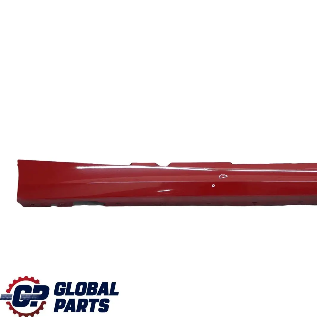 BMW 1 E87 LCI Sill Strip Side Skirt Right O/S Karmesinrot Crimson Red - A61