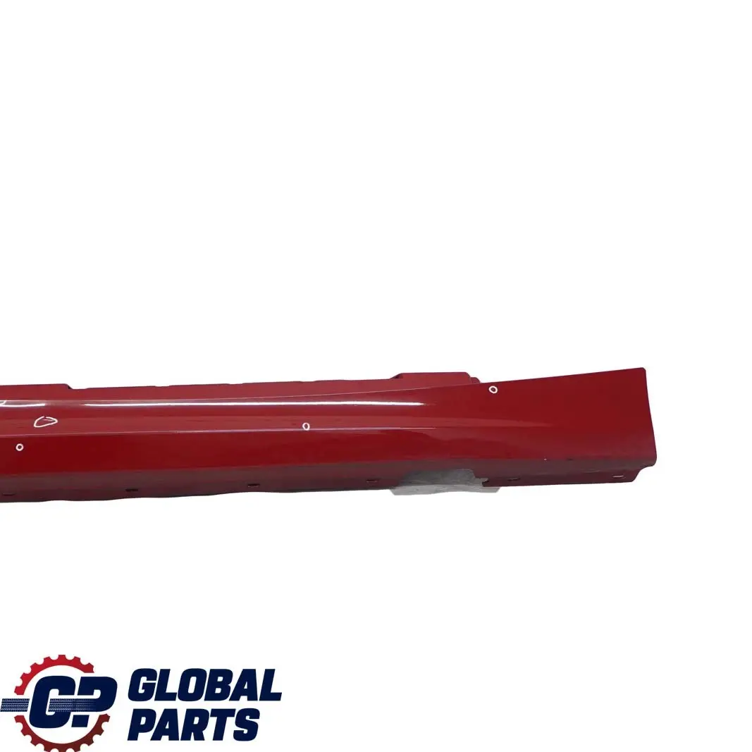 BMW 1 E87 LCI Sill Strip Side Skirt Right O/S Karmesinrot Crimson Red - A61