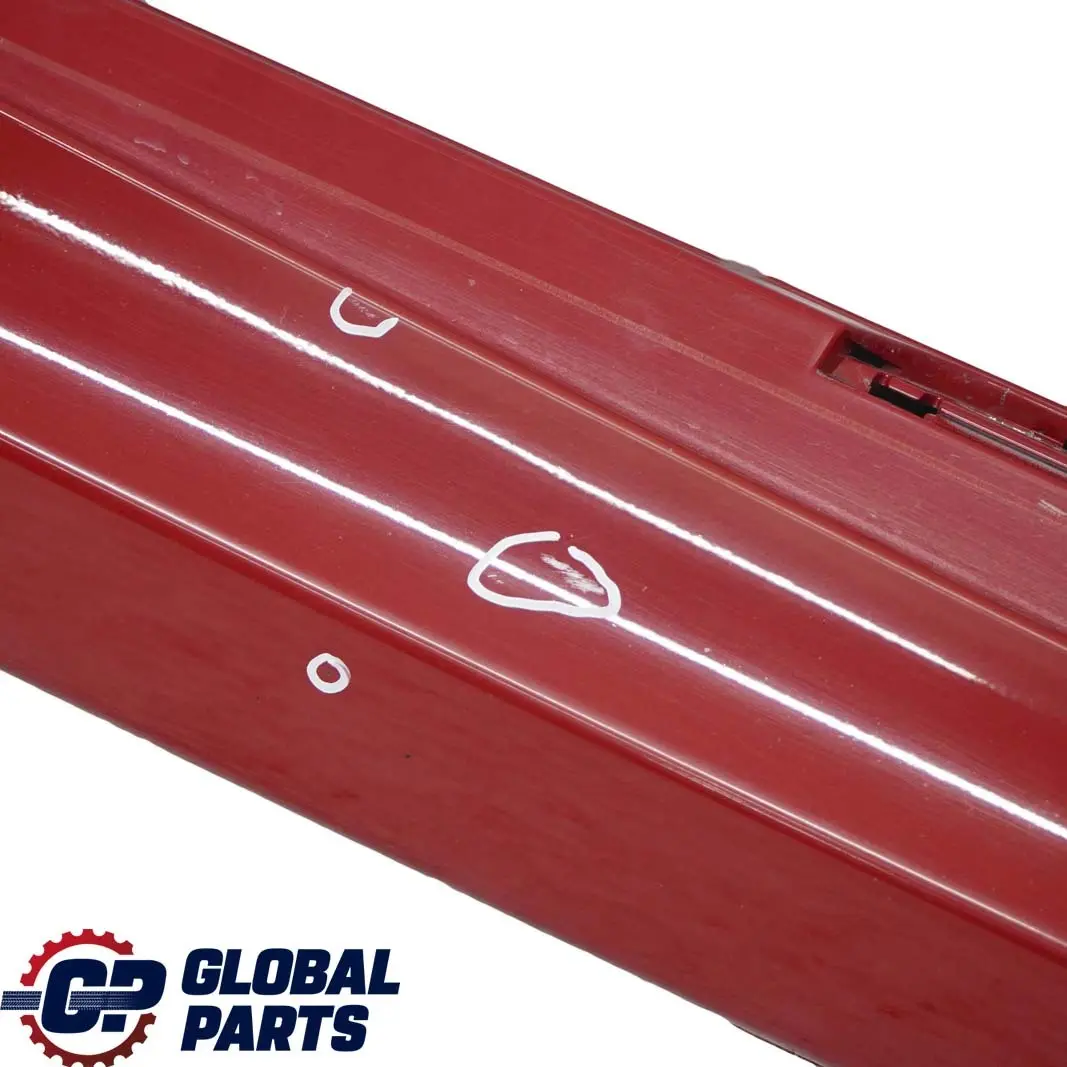 BMW 1 E87 LCI Sill Strip Side Skirt Right O/S Karmesinrot Crimson Red - A61