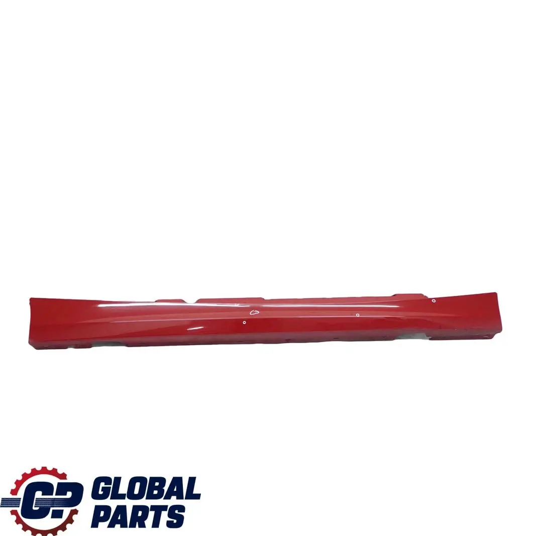 BMW 1 E87 LCI Sill Strip Side Skirt Right O/S Karmesinrot Crimson Red - A61