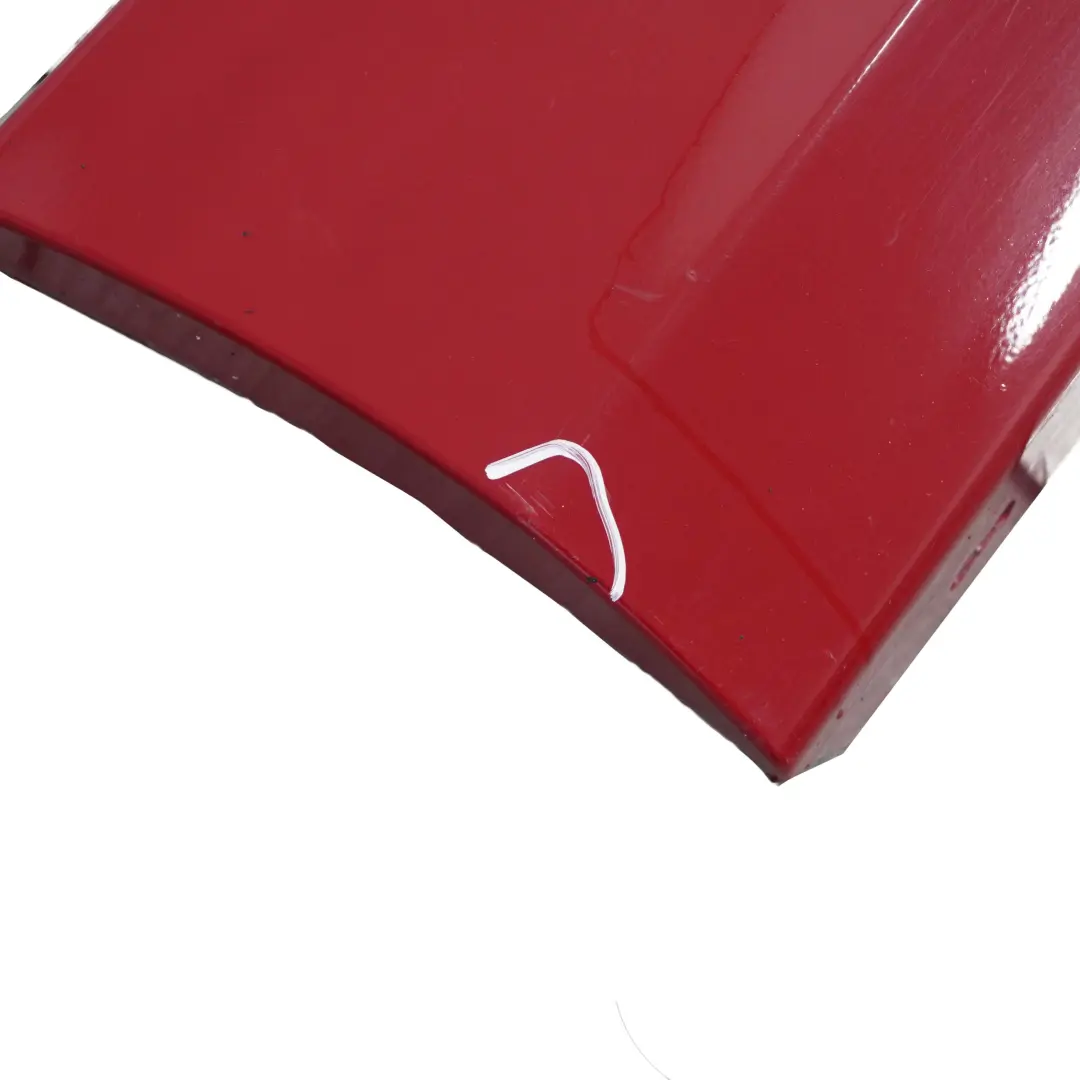 BMW E87 LCI Bas de Porte Couverture Seuil Droite Rouge Carmin Rouge De