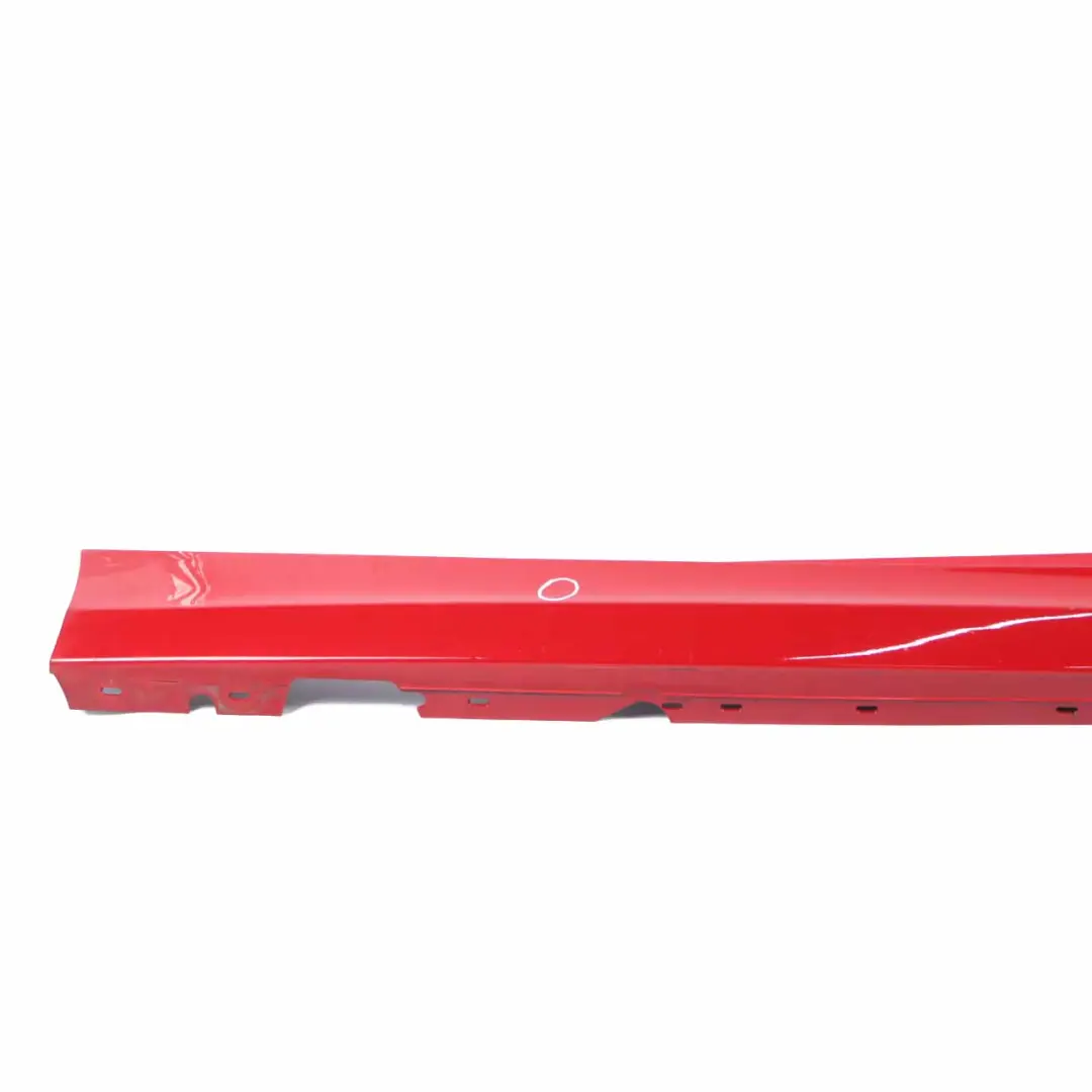 BMW E81 E82 Side Skirt Sill Strip Right O/S Karmesinrot Crimson Red Rot - A61