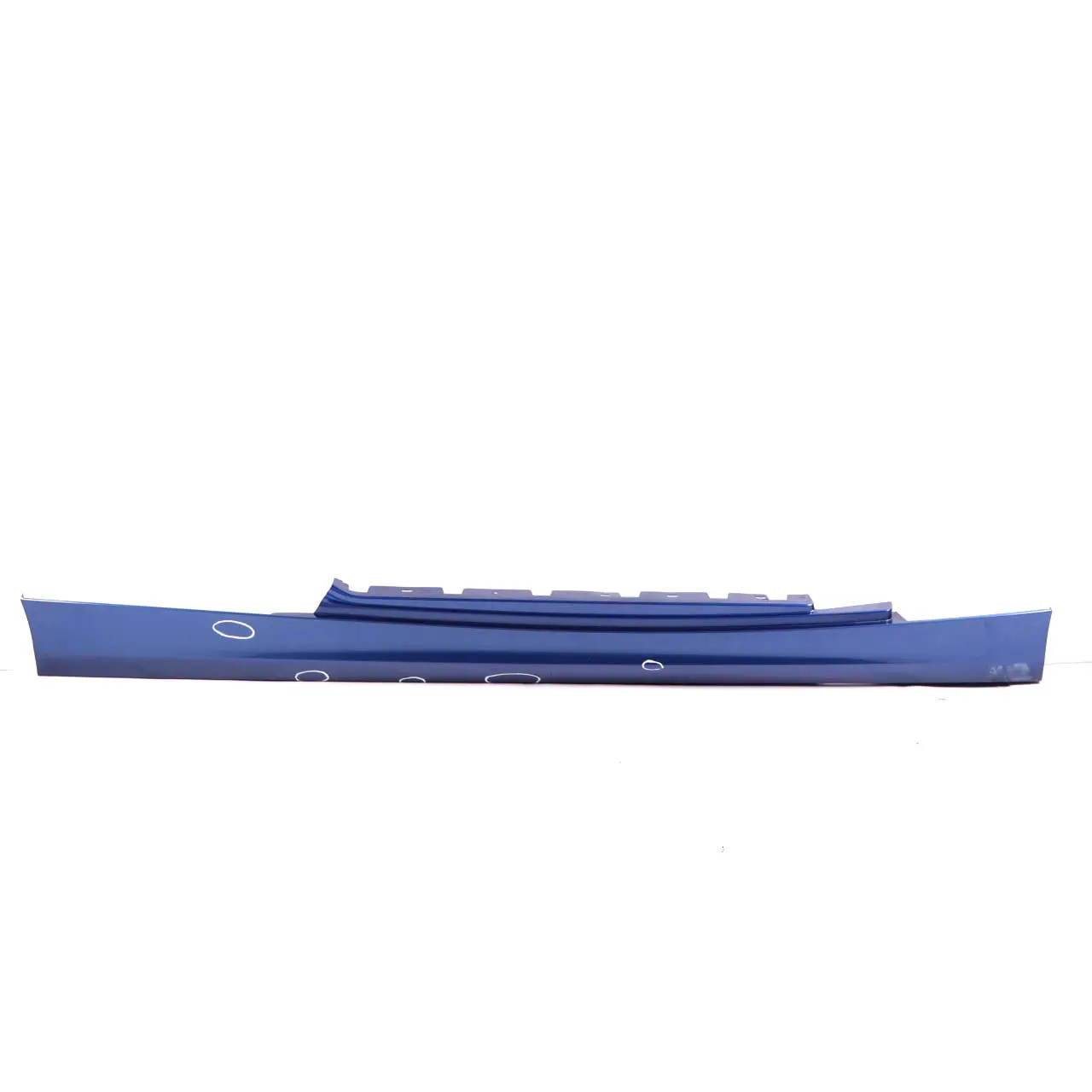 BMW E81 E82 Sill Strip Side Skirt Right O/S Montegoblau Montego Blau - A51