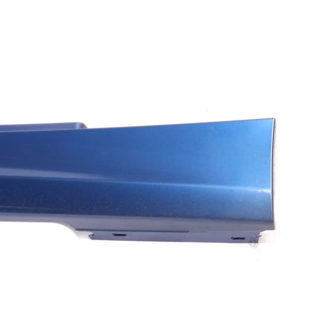 BMW E81 E82 Sill Strip Side Skirt Right O/S Montegoblau Montego Blau - A51