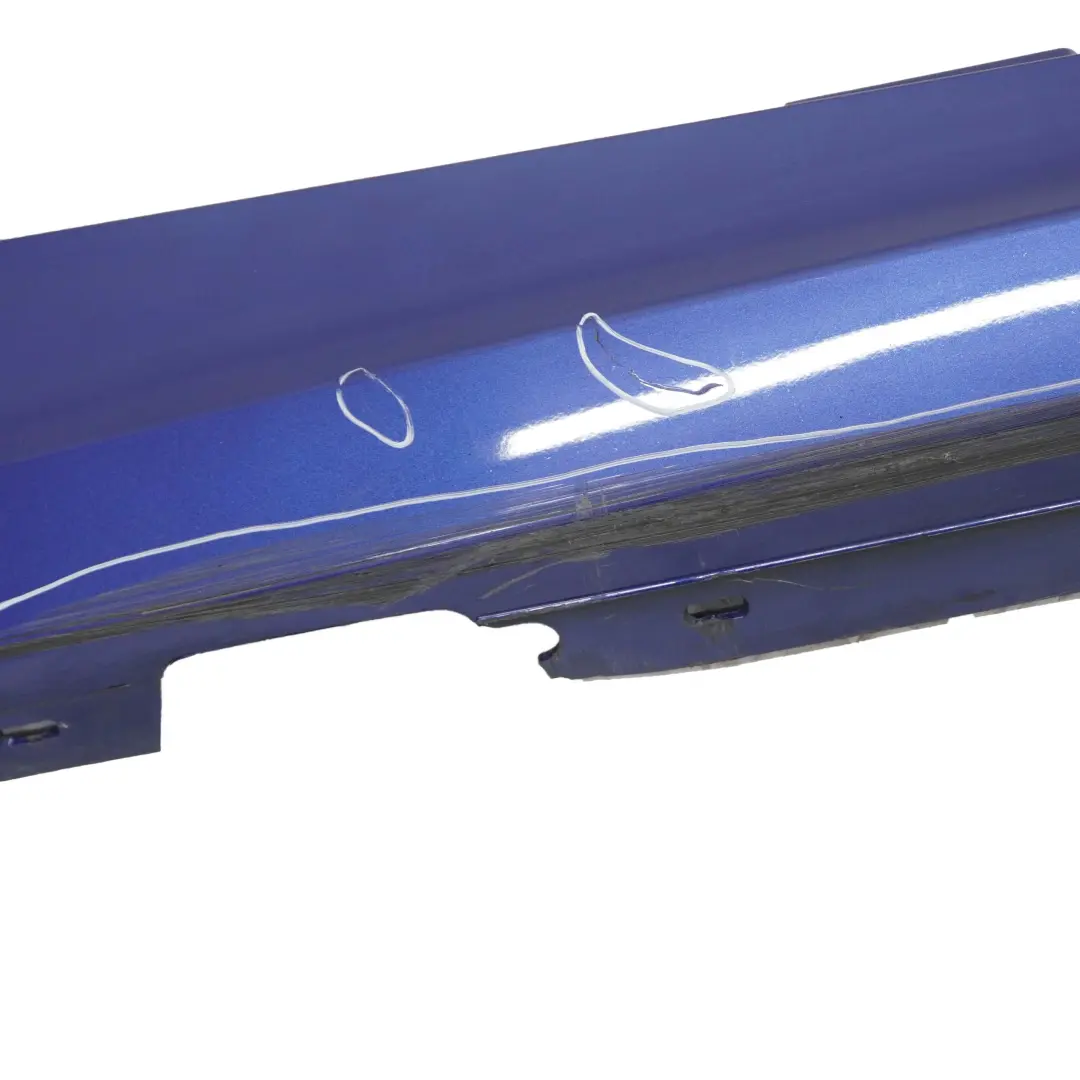 BMW 1 E87 LCI 3 Sill Strip Side Skirt Right O/S Montegoblau Montego Blau - A51