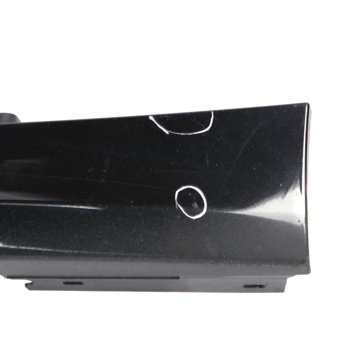 BMW E87 LCI Bas de Porte Couverture Seuil Droite Noir 2