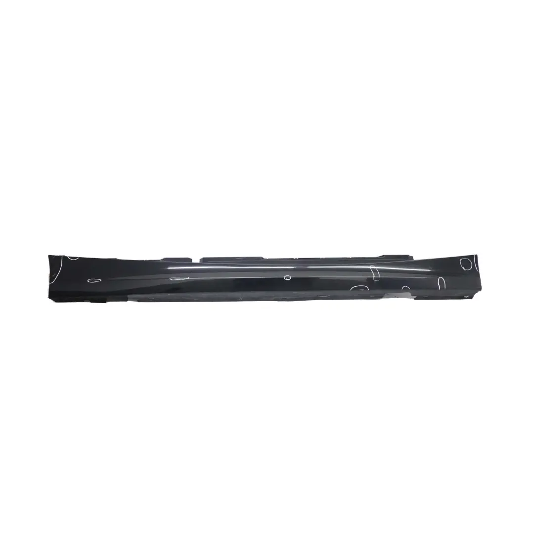 BMW E87 LCI E87N Sill Strip Side Skirt Right Schwarz II Black 2