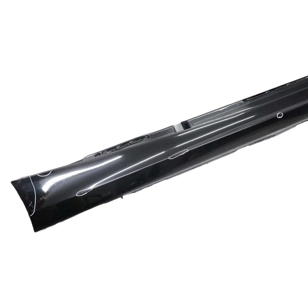 BMW E87 LCI E87N Sill Strip Side Skirt Right Schwarz II Black 2