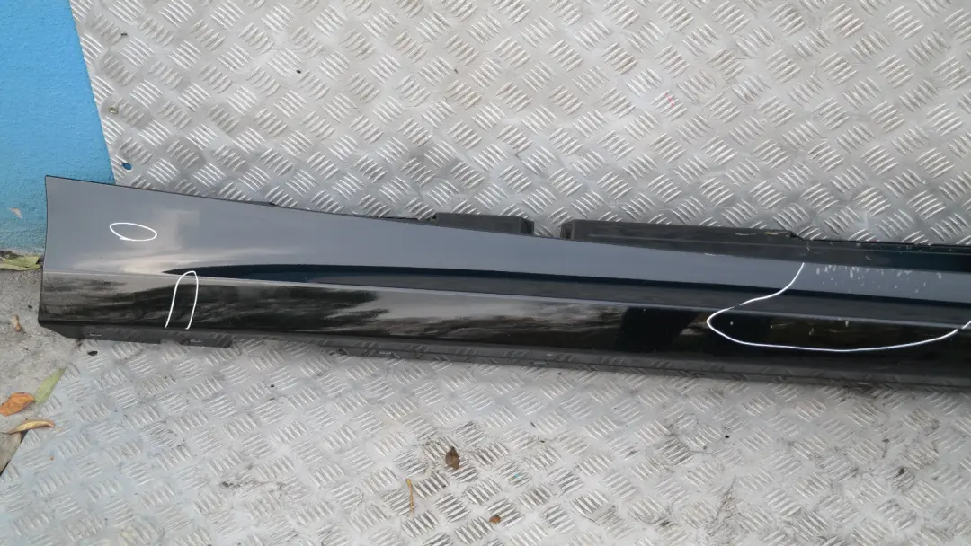 BMW E87N LCI Bas de Porte Couverture Seuil Droite Noir 2