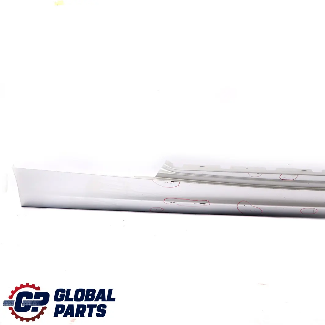 £*BMW 1 E87 LCI Cover Sill Strip Side Skirt Cover Right O/S Titansilber Silver