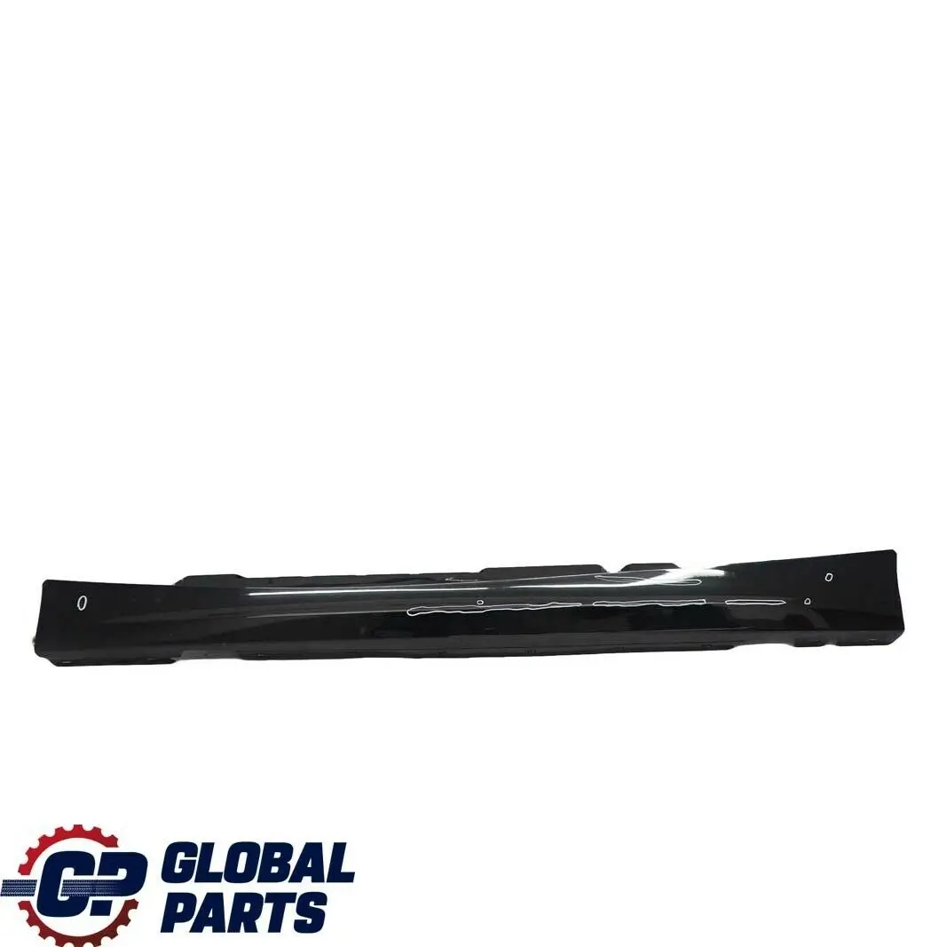 BMW E87 LCI E87N Sill Strip Side Skirt Left N/S Black Sapphire Metallic - 475