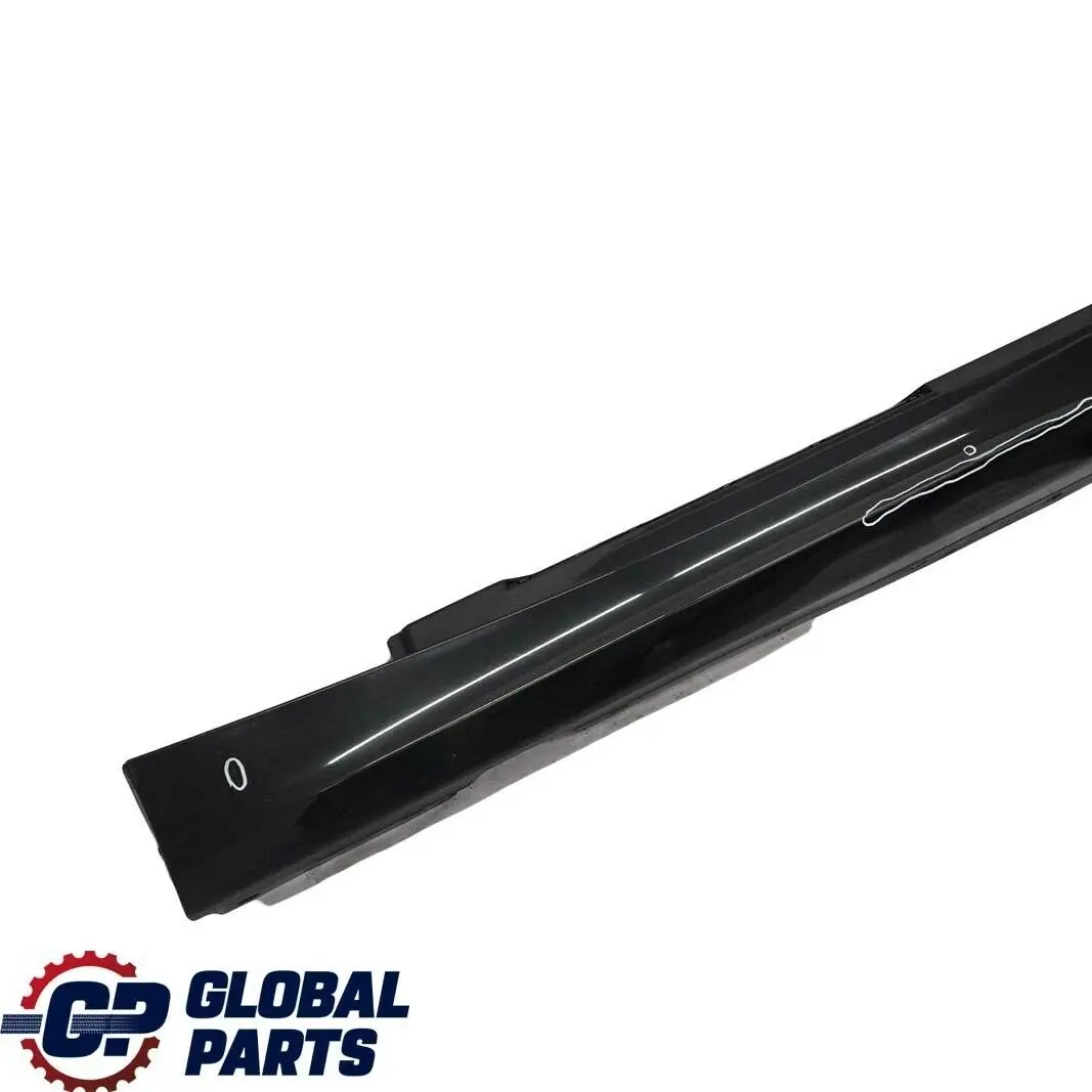 BMW E87 LCI E87N Sill Strip Side Skirt Left N/S Black Sapphire Metallic - 475