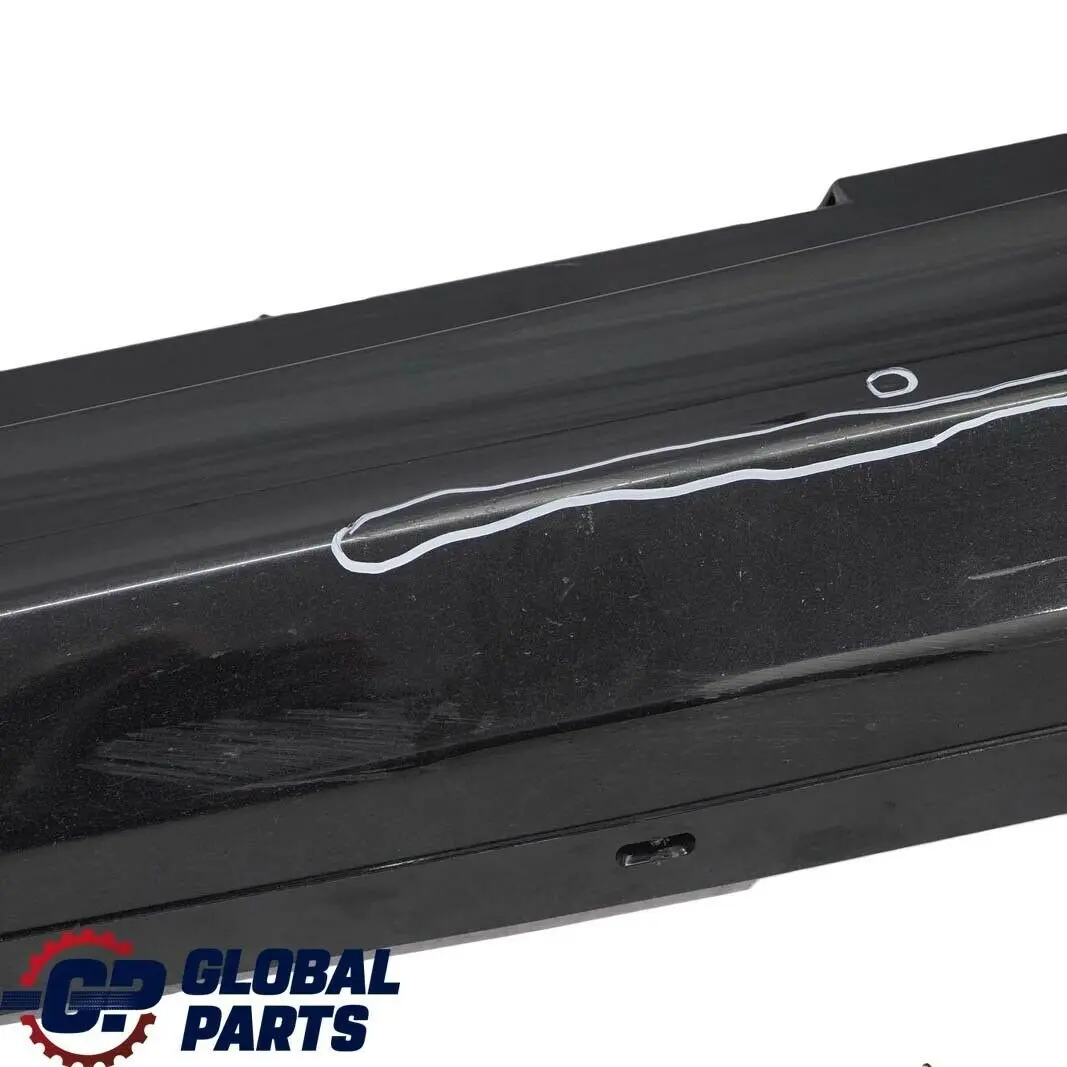 BMW E87 LCI E87N Sill Strip Side Skirt Left N/S Black Sapphire Metallic - 475