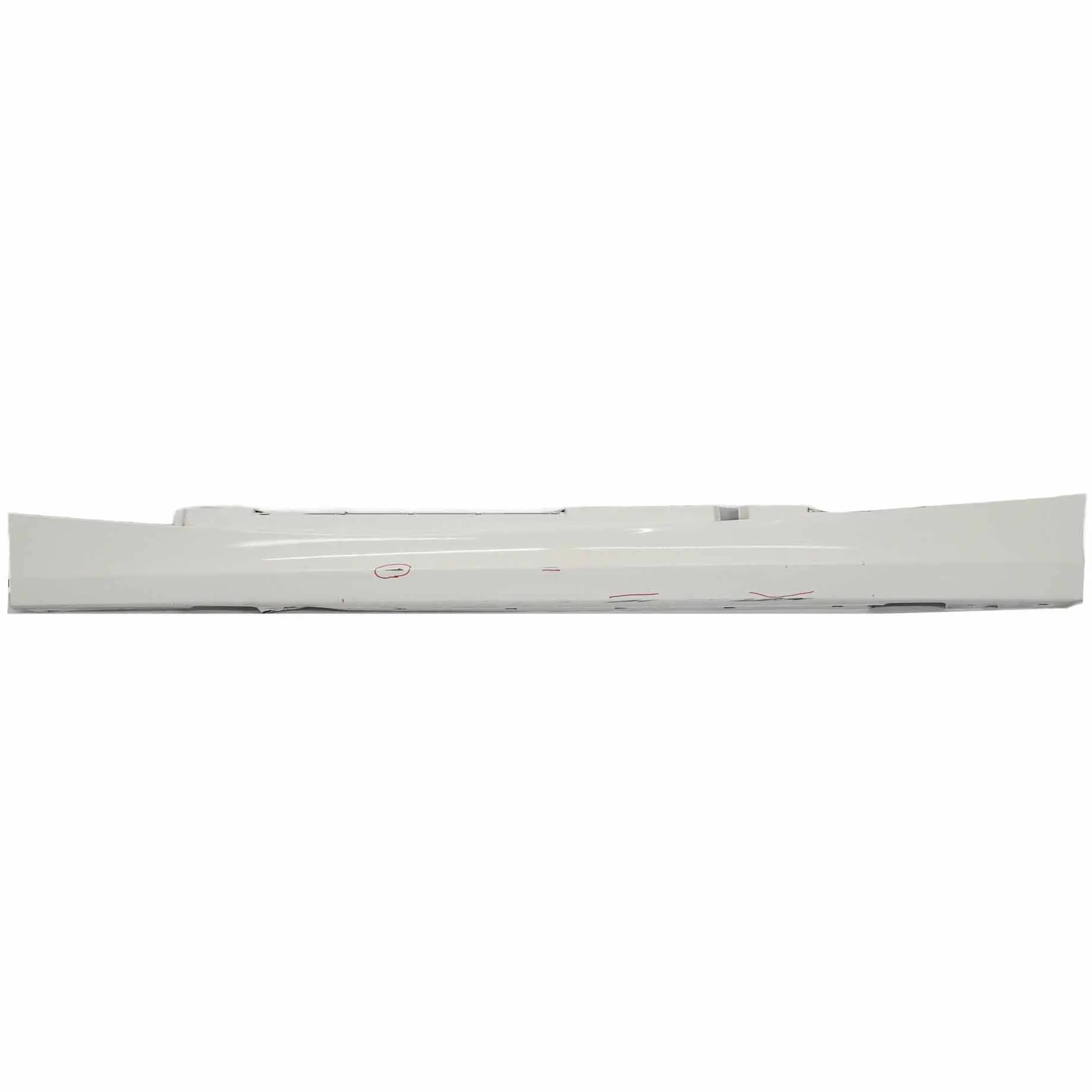 Side Skirt BMW E87 LCI Sill Strip Left N/S Alpinweiss III Alpine White - 300