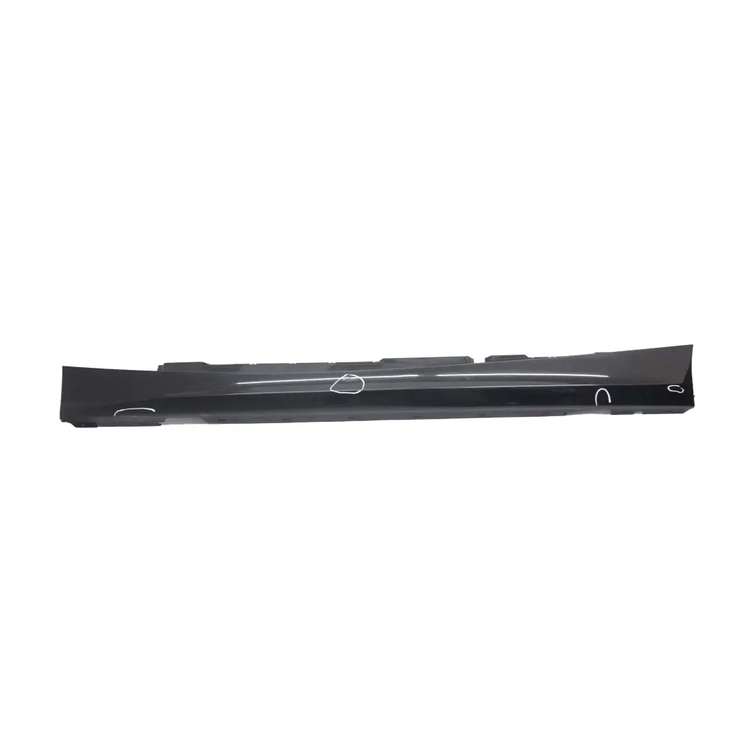 BMW 1 SERIES E87 LCI Sill Strip Side Skirt Left N/S Black Sapphire Metallic 475