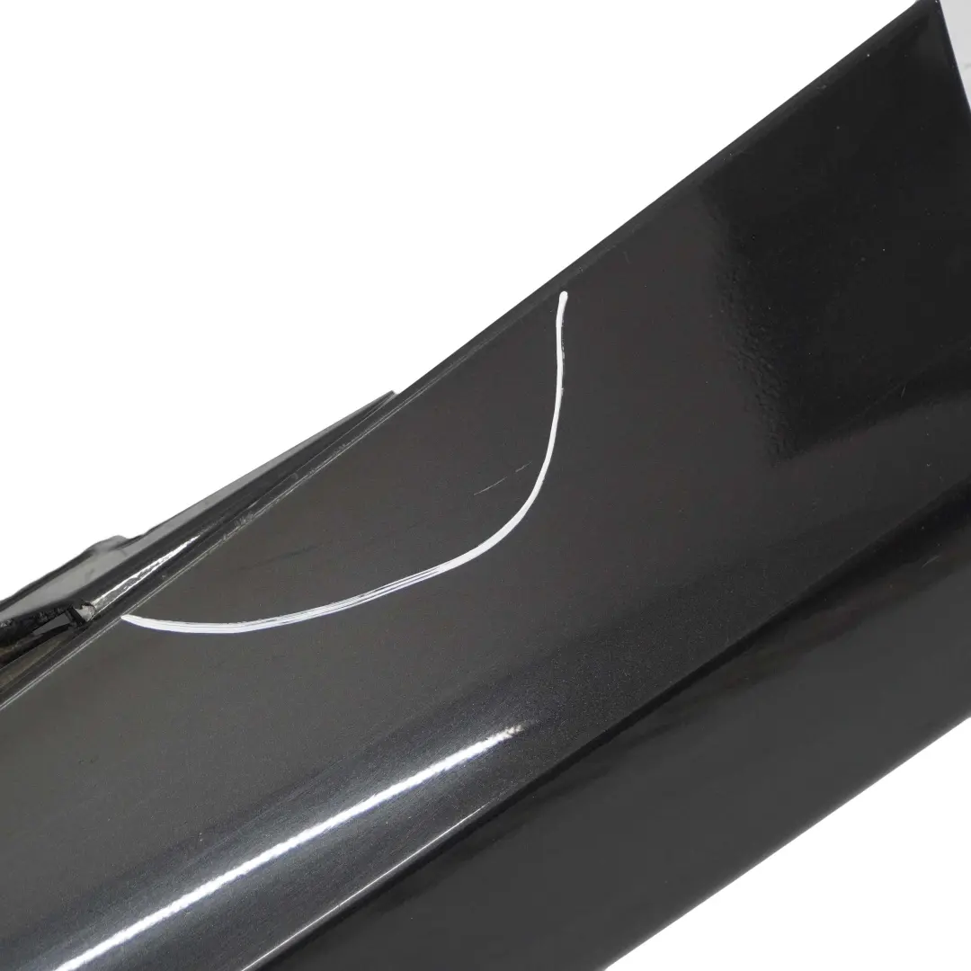 BMW E87 LCI Faldon lateral izquierdo Sill Strip Negro Zafiro Metalico - 475