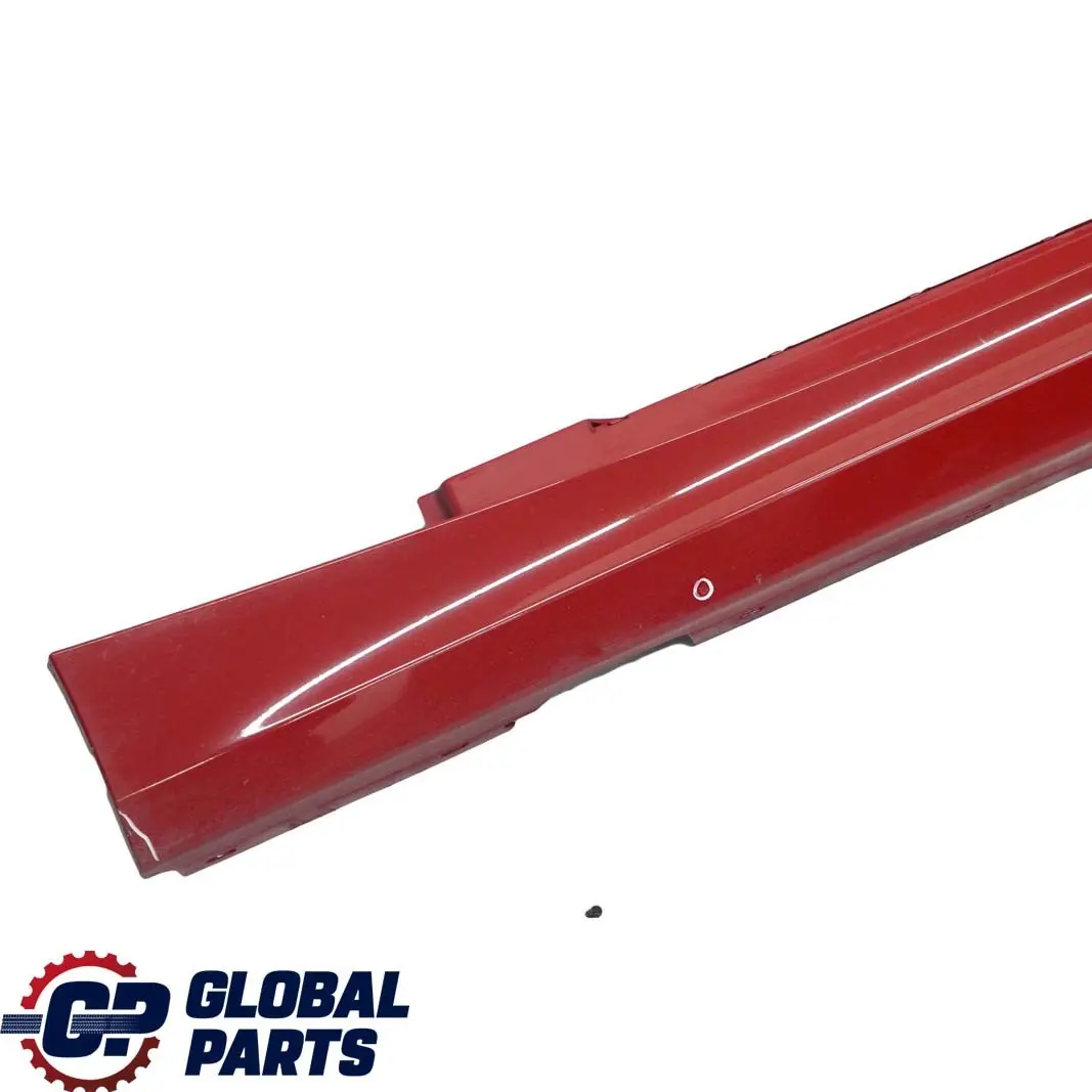 BMW E87 LCI Bas de Porte Couverture Seuil A Gauche Rouge Carmin Rouge - A61