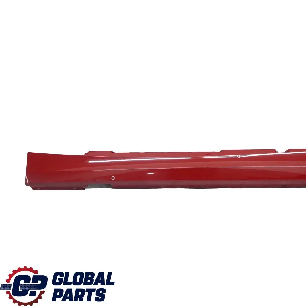 BMW E87 LCI Bas de Porte Couverture Seuil A Gauche Rouge Carmin Rouge - A61