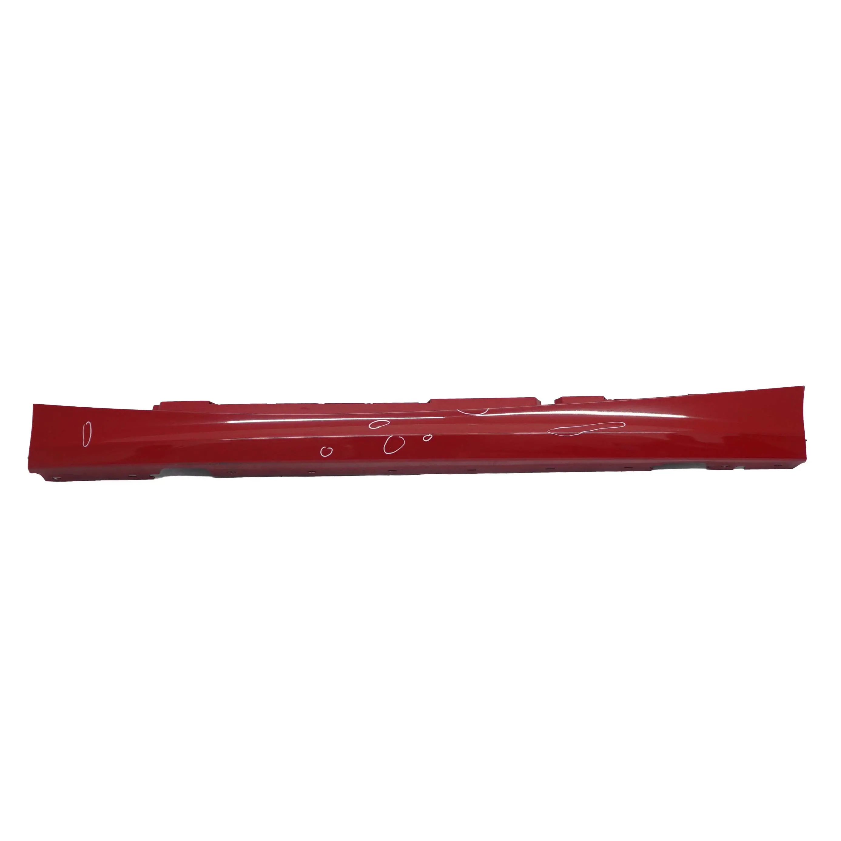 BMW 1 E87 LCI Sill Strip Side Skirt Left N/S Karmesinrot Crimson Red - A61