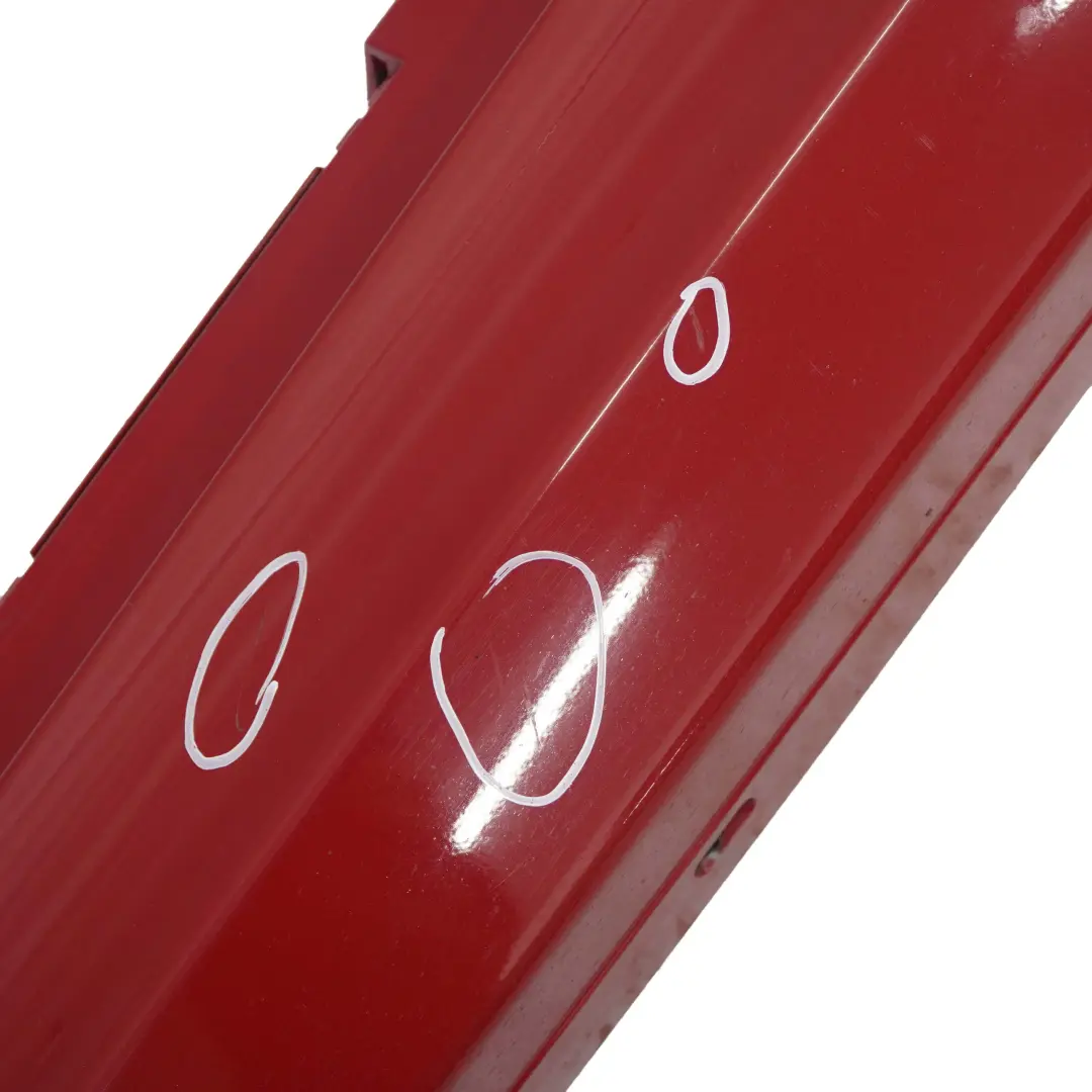 BMW 1 E87 LCI Sill Strip Side Skirt Left N/S Karmesinrot Crimson Red - A61