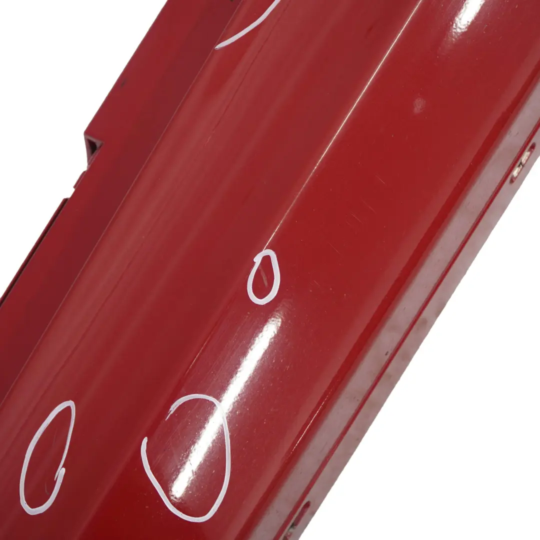 BMW 1 E87 LCI Sill Strip Side Skirt Left N/S Karmesinrot Crimson Red - A61