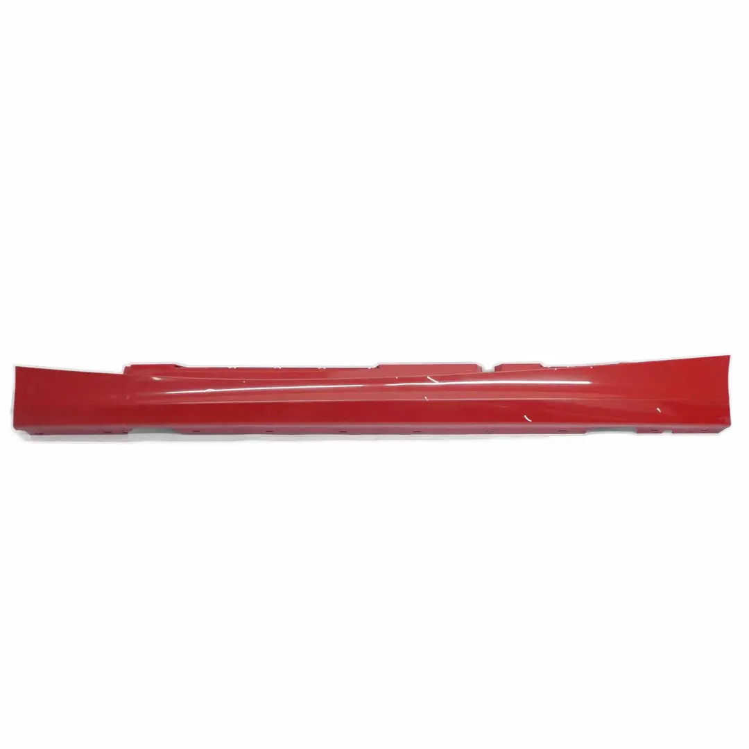 BMW E87 LCI Side Skirt Sill Strip Left N/S Karmesinrot Crimson Red - A61