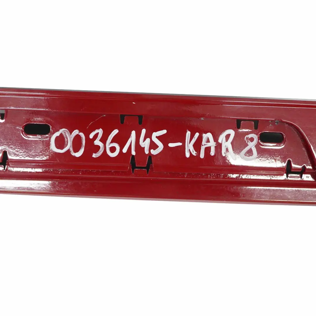 BMW E87 LCI Side Skirt Sill Strip Left N/S Karmesinrot Crimson Red - A61