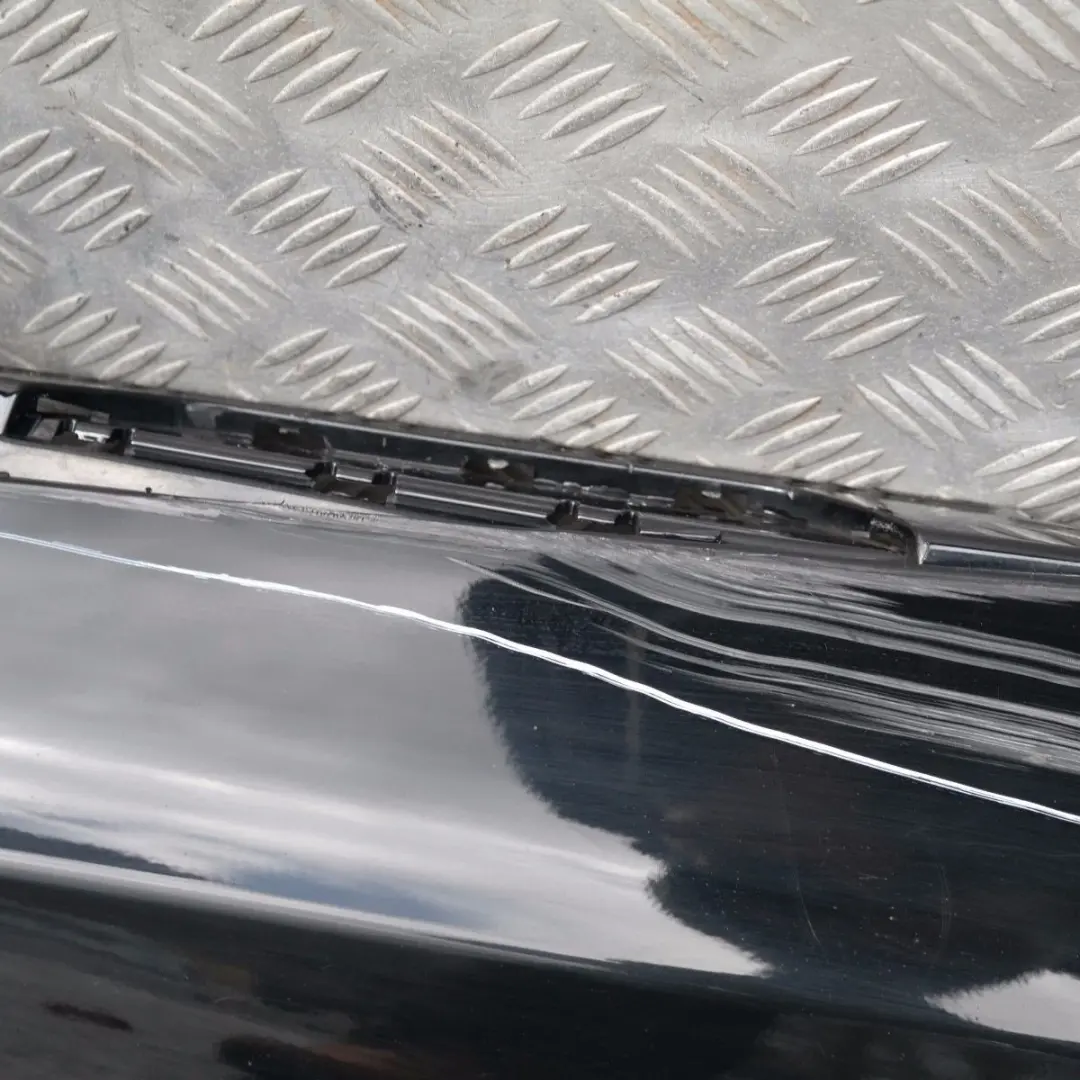 BMW E87 LCI Bas de Porte Couverture Seuil A Gauche Noir De