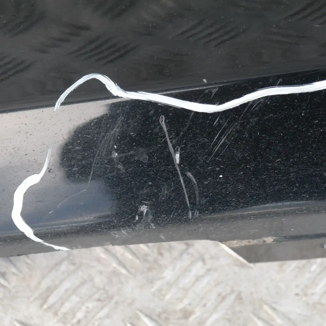 BMW E87 LCI Bas de Porte Couverture Seuil A Gauche, Noir