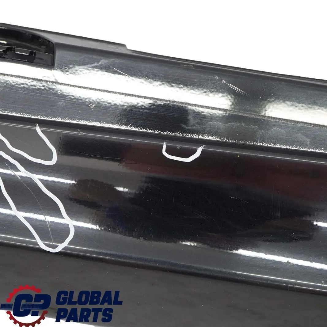 BMW E87N LCI 2 Sill Strip Faldon Lateral Izquierdo Schwarz 2 Negro - 668