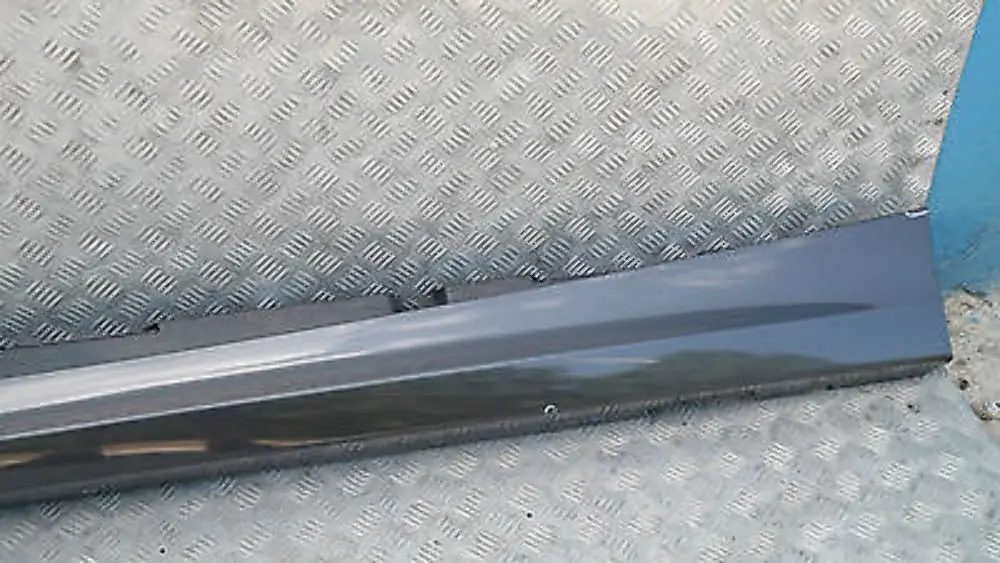 BMW E87 LCI Bas de Porte Couverture Seuil A Gauche Mousseux Graphite