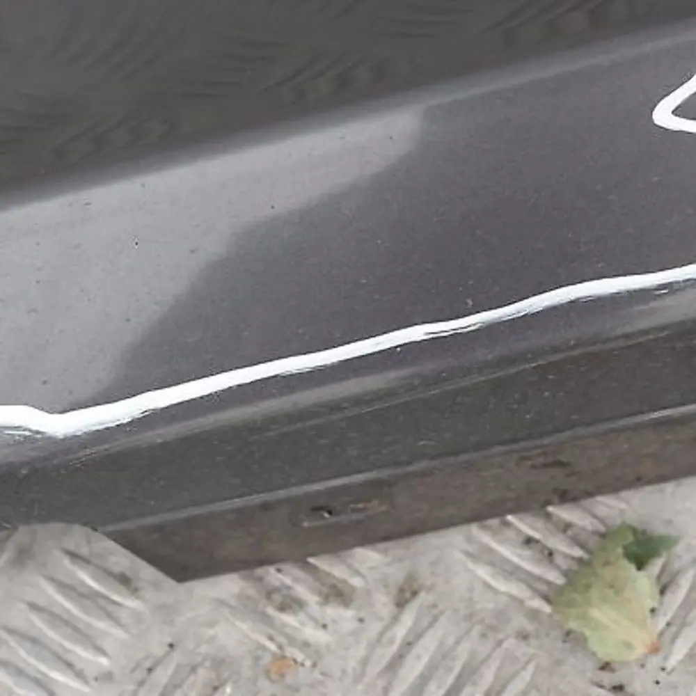 BMW E87 LCI Bas de Porte Couverture Seuil A Gauche Mousseux Graphite Metallise