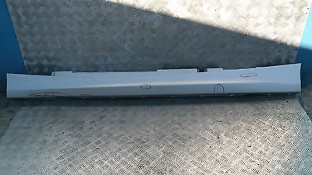 BMW E87N LCI Sill Strip Side Skirt Left N/S Titansilber Metallic - 354