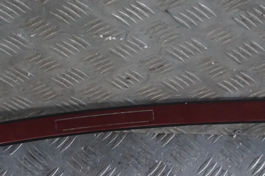 BMW 1 Series E82 Right O/S Roof Moulding Railing Trim Sedonarot Red - A79